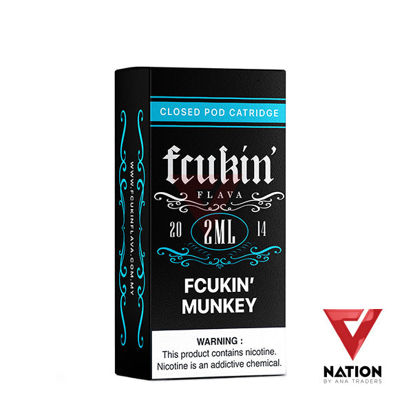 FF JFT FCUKIN’ MUNKEY 2ML 3.5% 2ML POD