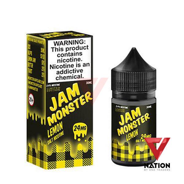 LEMON (LIMITED EDITION) 30ML BY JAM MONSTER - V Nation by ANA Traders - Vape Store