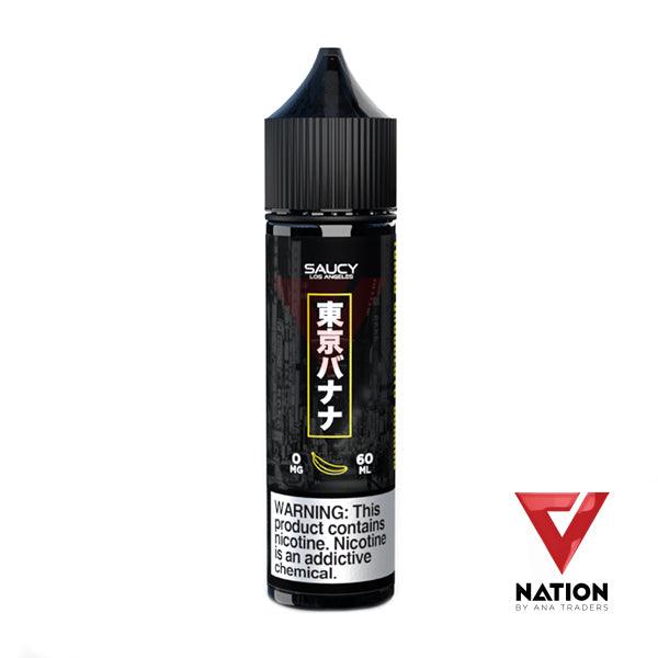 TOKYO CHOCOLATE BANANA 60ML BY SAUCY SWEETS - V Nation by ANA Traders - Vape Store